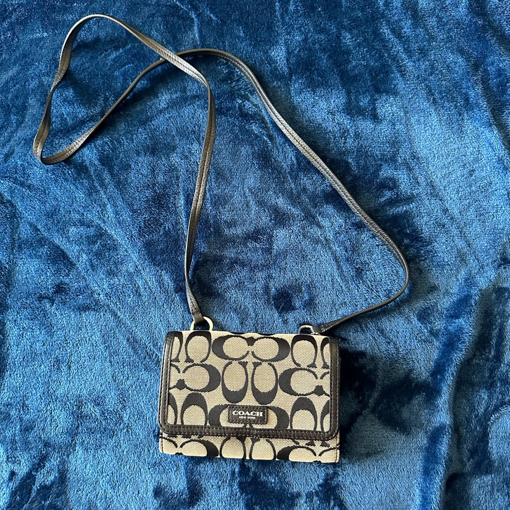 Mini coach crossbody bag